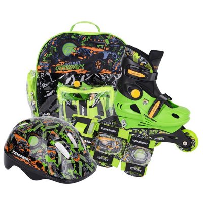 Tempish Racer Baby Riedučiai ir apsaugos komplektas, 26-29