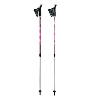 Gabel RITMO Pradinio lygio vaikščiojimo lazdos, fuksija, 77-130 cm