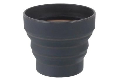 Lifeventure Flexi-Mug Silikoninis puodelis „Ellipse“, grafito spalvos
