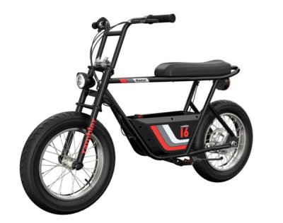 Razor Rambler mini motociklas, 16", juodas/raudonas
