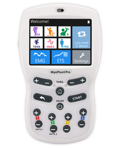 Elektrostimuliacijos ir biogrįžtamojo ryšio aparatas NeuroTrack MyoPlus 4 PRO