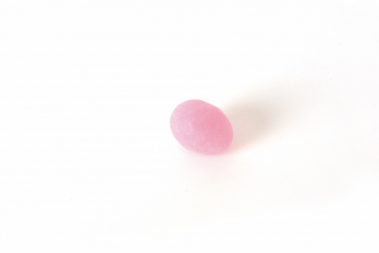 SISSEL® kiaušinio formos treniruoklis plaštakai, minkštas, rožinis