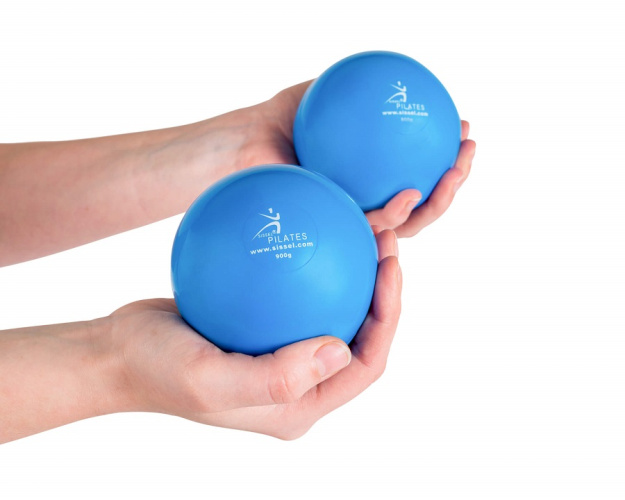 SISSEL® Pilates svoriniai kamuoliukai, 450 g, 2 vnt.