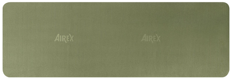 Airex mankštos kilimėlis Heritage 1900x600 mm, 8 mm, olive su neperšlampamu krepšiu