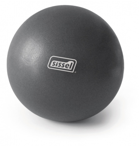 SISSEL® Pilates Soft kamuolys, 26 cm, pilkas