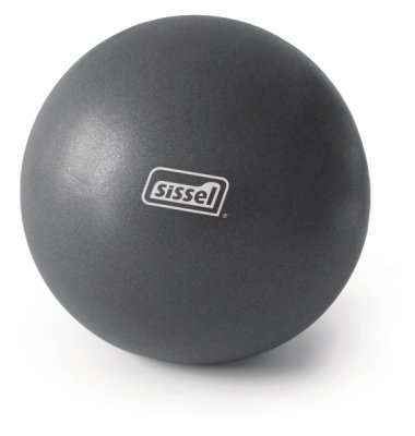 SISSEL® Pilates Soft kamuolys, 26 cm, pilkas