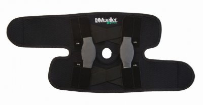 MUELLER® elastinis kelio įtvaras su šoniniais sutvirtinimais