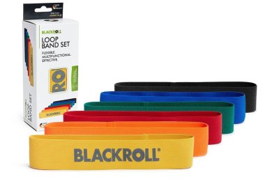 Blackroll® Elastinių pasipriešinimo kilpų rinkinys (6 vnt)