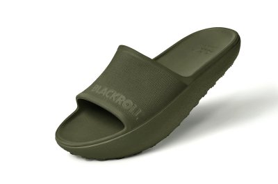 Blackroll® šlepetės Recovery Slopes, L dydis, alyvuogių spalvos (42,5-44 EU)
