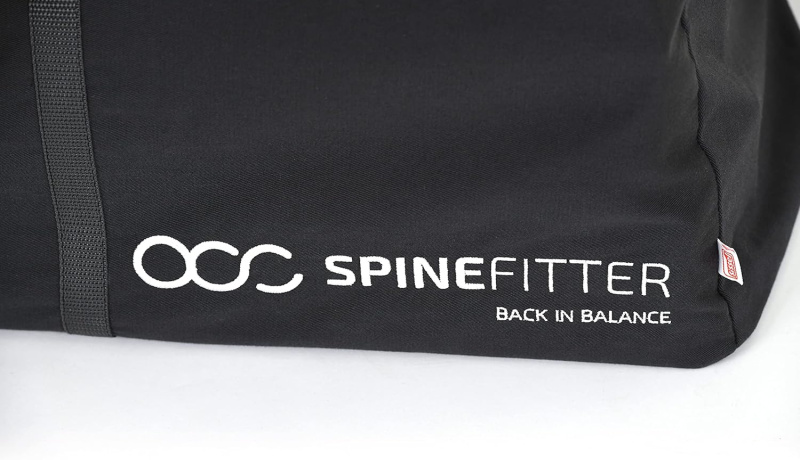SISSEL® krepšys Spinefitter  treniruokliams, juodas