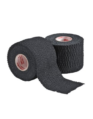 Mueller® Tear-Light teipas, juodas, 5 cm x 6.8 m