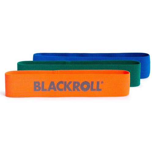 Blackroll® elastinio pasipriešinimo kilpa, juoda
