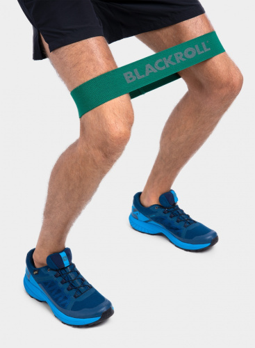 Blackroll® elastinio pasipriešinimo kilpa, juoda