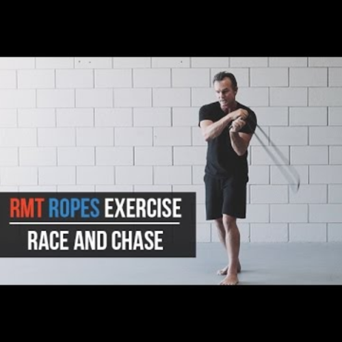 Jėgos virvė RMT Rope – WeckMethod (juoda)