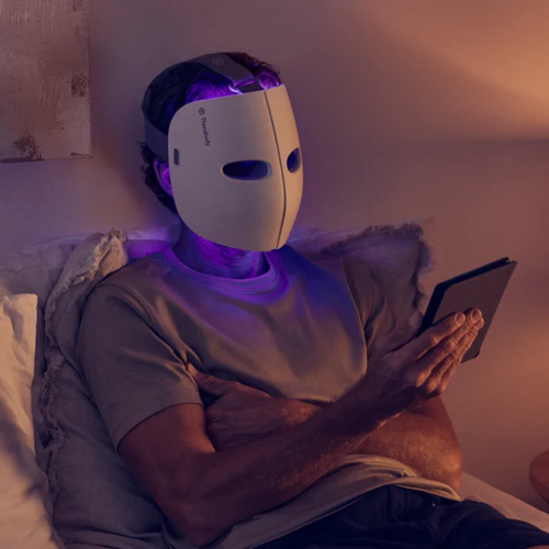 Infraraudonųjų spindulių LED veido kaukė TheraFace Mask