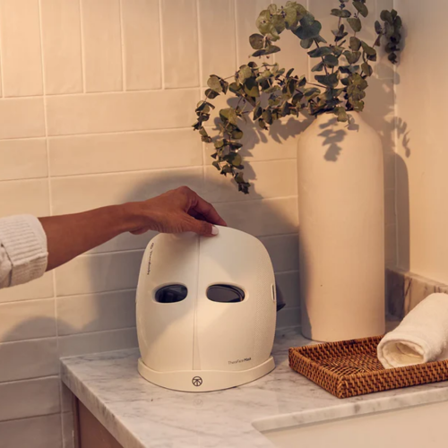 Infraraudonųjų spindulių LED veido kaukė TheraFace Mask