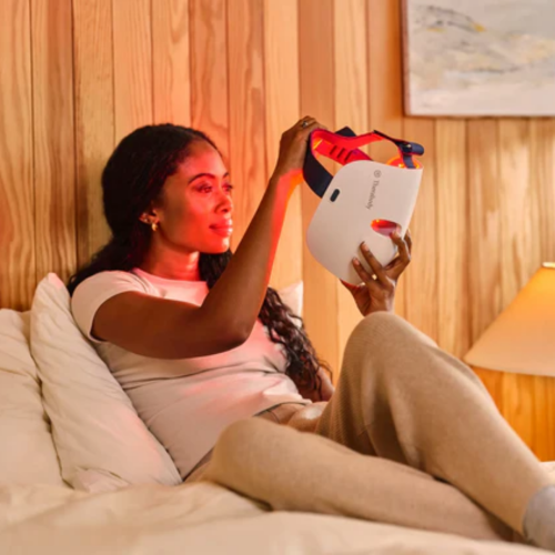 Infraraudonųjų spindulių LED veido kaukė TheraFace Mask Glo