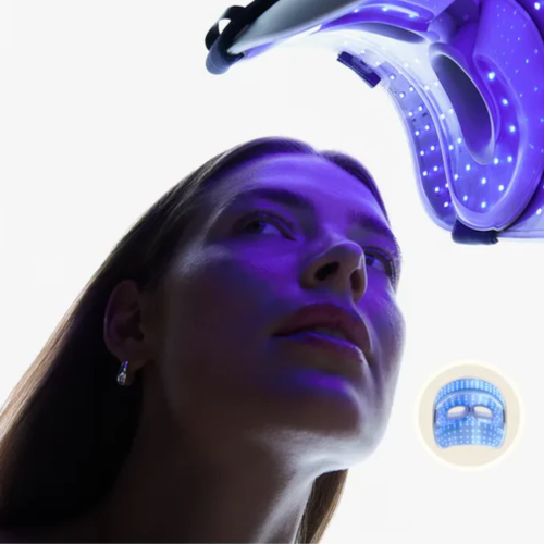 Infraraudonųjų spindulių LED veido kaukė TheraFace Mask Glo