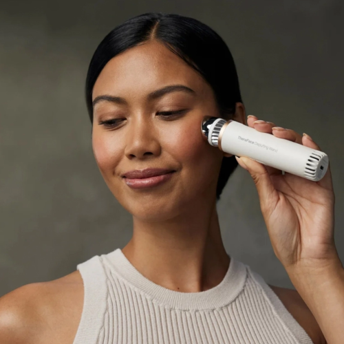 Veido priežiūros prietaisas TheraFace Depuffing Wand (baltas)