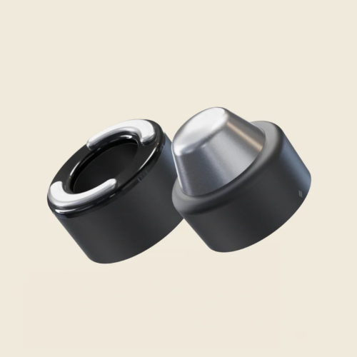 Šilumos ir šalčio terapijos žiedai TheraFace Hot and Cold Rings (balti / juodi)