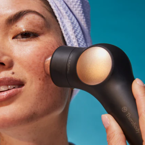 Šilumos ir šalčio terapijos žiedai TheraFace Hot and Cold Rings (balti / juodi)