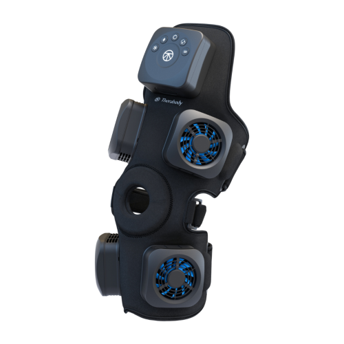 Atsistatymo įrenginys keliams Therabody Recoverytherm Hot and Cold Vibration Knee