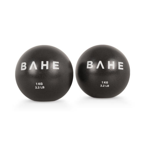 Pilates svoriniai kamuoliukai BAHE Toning Balls, 2 vnt. 0,5 kg / 1 kg