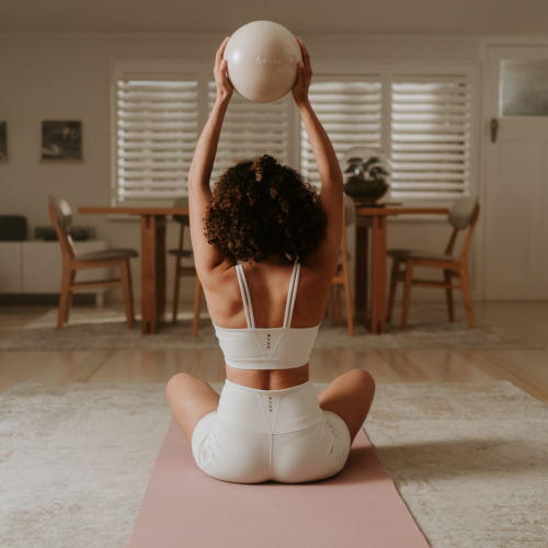 Pilates kamuoliys BAHE Flowball 22 cm