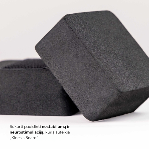 Balansavimo treniruoklio priedų rinkinys Naboso Advanced Wobble Wedges
