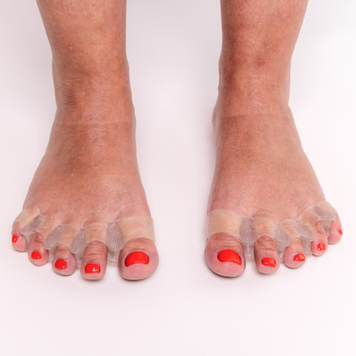 Tarpupirščių plėtikliai / skyrikliai Naboso Splay, bespalviai