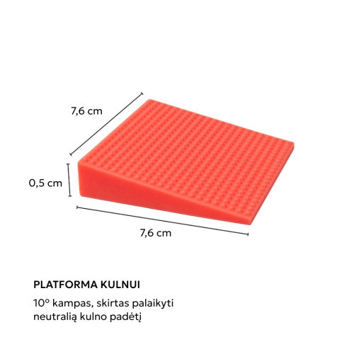 Pėdų padėties koregavimo platformos Naboso Foot Wedges