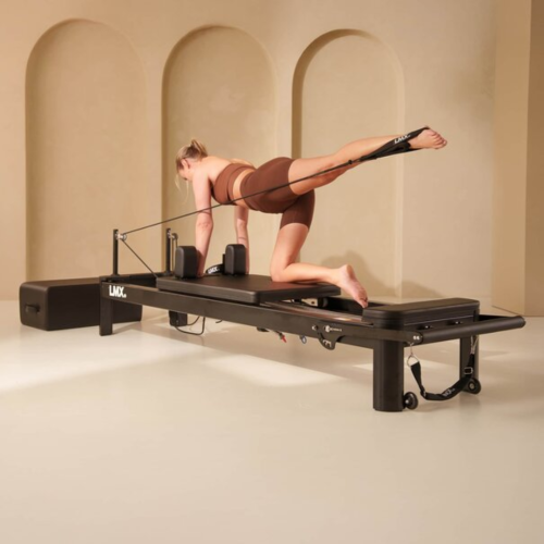 Pilates treniruoklis / reformeris LMX.® Harmony Pilates Reformer black / black