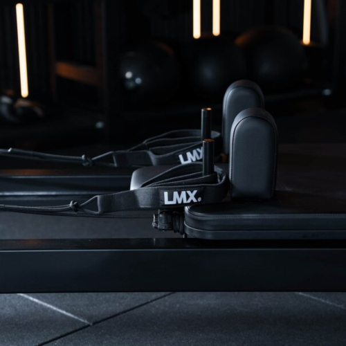 Pilates treniruoklis / reformeris LMX.® Harmony Pilates Reformer black / black