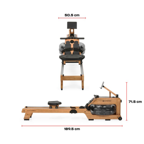 Irklavimo treniruoklis Gymstick GRW Fusion Rower Natural