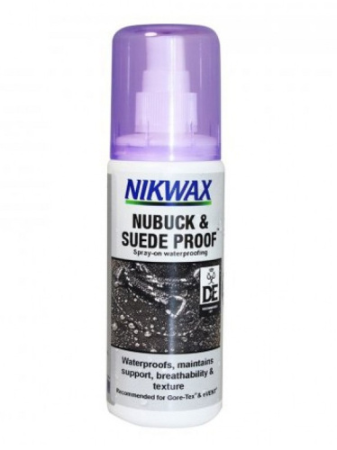 Purškiamas impregnantas avalynei Nikwax Nubuck & Suede Proof, 125 ml