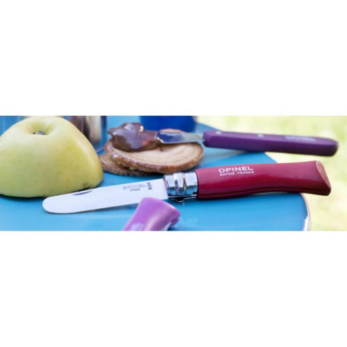 Vaikiškas peilis My first Opinel Nr.7 raudona rankena