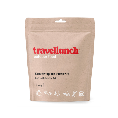 Nr.06 Maistas kelionėms Travellunch jautiena su bulvėmis 250 g.