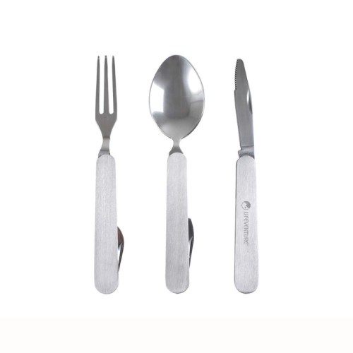 Įrankių rinkinys Lifeventure Folding Cutlery Set