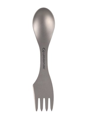 Titaninis šaukštas Lifeventure Titanium Spork