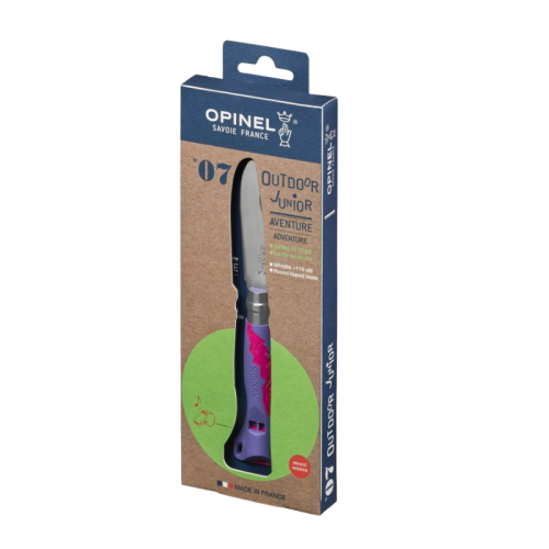 Vaikiškas peilis Opinel Outdoor Junior Violet Nr. 07