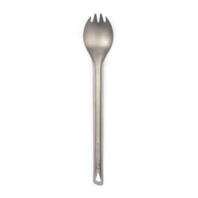 Titaninis šaukštas-šakutė Lifeventure Titanium Long-Handled Spork