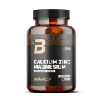Mineralų kompleksas „BioTech Calcium Zinc Magnesium from organic sources“, 90 tabl.