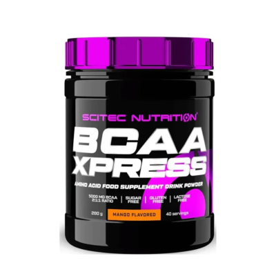 Aminorūgštys „Scitec BCAA Xpress“, 280 g, mango skonio