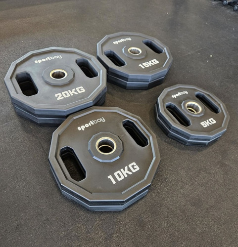 Olimpiniai CPU uretaniniai svarmenys Sportbay® CPU Weight Plates