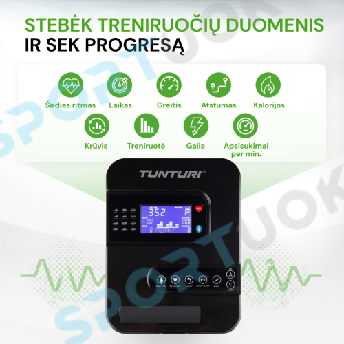 Dviratis treniruoklis Tunturi FitCycle 40i Ergometer Exercise Bike