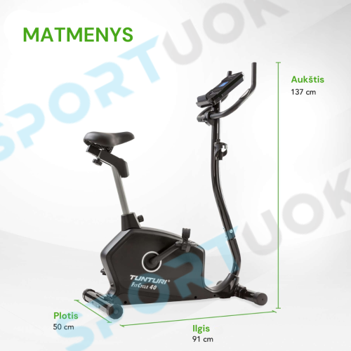 Dviratis treniruoklis Tunturi FitCycle 40i Ergometer Exercise Bike