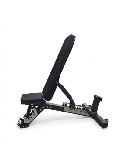 Jėgos rinkinys – Reguliuojamas suoliukas, 220 kg Hex hanteliai ir 3 eilių stovas