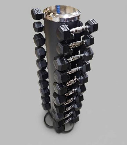 110 kg Hex hanteliai + stovas + RawFitness komercinis suoliukas