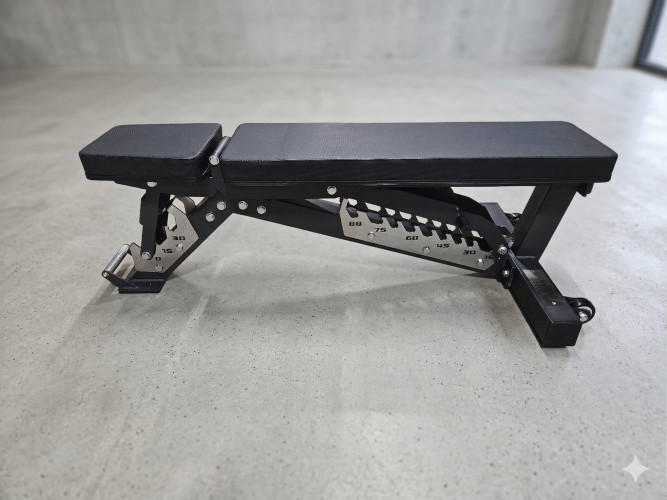 110 kg Hex hanteliai + stovas + RawFitness komercinis suoliukas