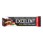 Baltyminis batonėlis „Nutrend Excelent Protein Bar“, 85 g, šokolado ir spanguolių skonio